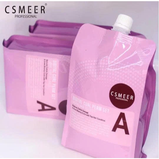 Cặp Uốn, Duỗi Tóc Csmeer Tóc Trung Bình | Nội Địa Trung Quốc Chính Ngạch | 1000ml
