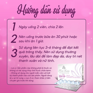 Viên Uống Tăng Cường Nội Tiết KIỀU XUÂN Bổ Sung Collagen Giảm Lão Hóa, Giúp Da Sáng Mịn Hộp 20v