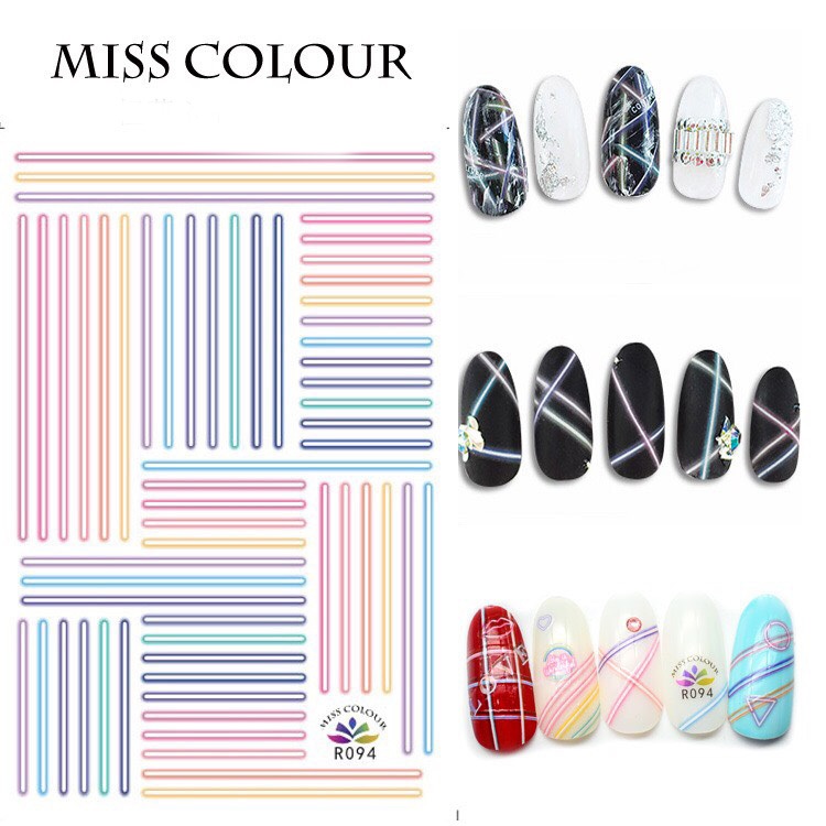 Sticker mẫu siêu KUTE trang trí móng