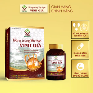 Viên uống Đông Trùng Hạ Thảo Vinh Gia giúp TĂNG CƯỜNG SỨC ĐỀ KHÁNG cho Mọi Lứa Tuổi