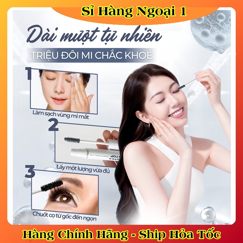 Tinh chất Dưỡng mi, lông mày Compliment 3in1 giúp mi dài, khỏe, giảm gãy rụng 12ml của Nga
