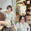 Áo khoác len Croptop thêu ngựa vặn thừng hàng quảng châu