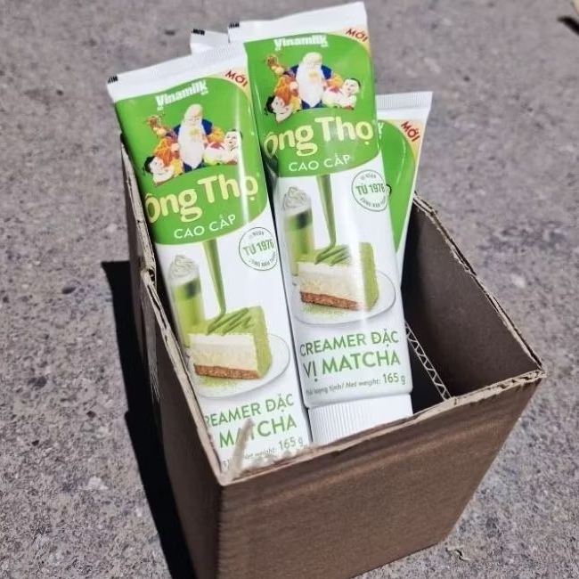 Sữa Đặc Ông Thọ Dạng Tuýp 165g/matcha tuýp 165g