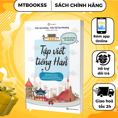 Sách - Tập Viết Tiếng Hàn - Phiên Bản Mới 2023