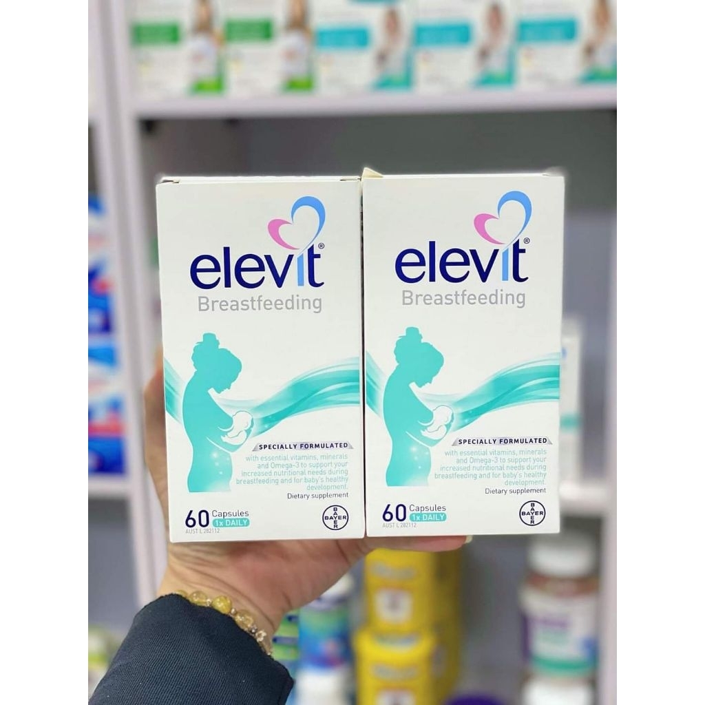 Combo Elevit Bầu 100 viên & Elevit sau sinh 60 viên - Multivitamin và khoáng chất cho bầu & sau sinh