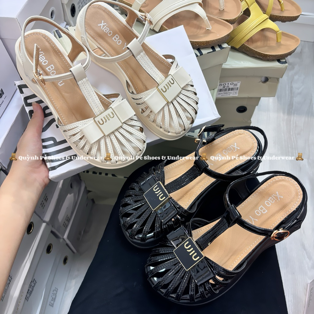 SANDAL RỌ MỜ IU HÀNG QC FULLBOX