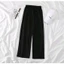 sét bộ đồ quần dây to đen+ mix áo phông form rộng - in gấu dâu ngực mẫu mới-shopthubio98