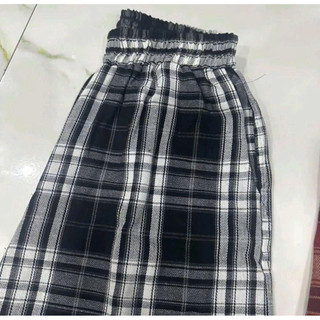 SÉT Bộ sét quần kẻ caro đỏ + kết hợp áo phông thời thượng-MÈO CÁT-