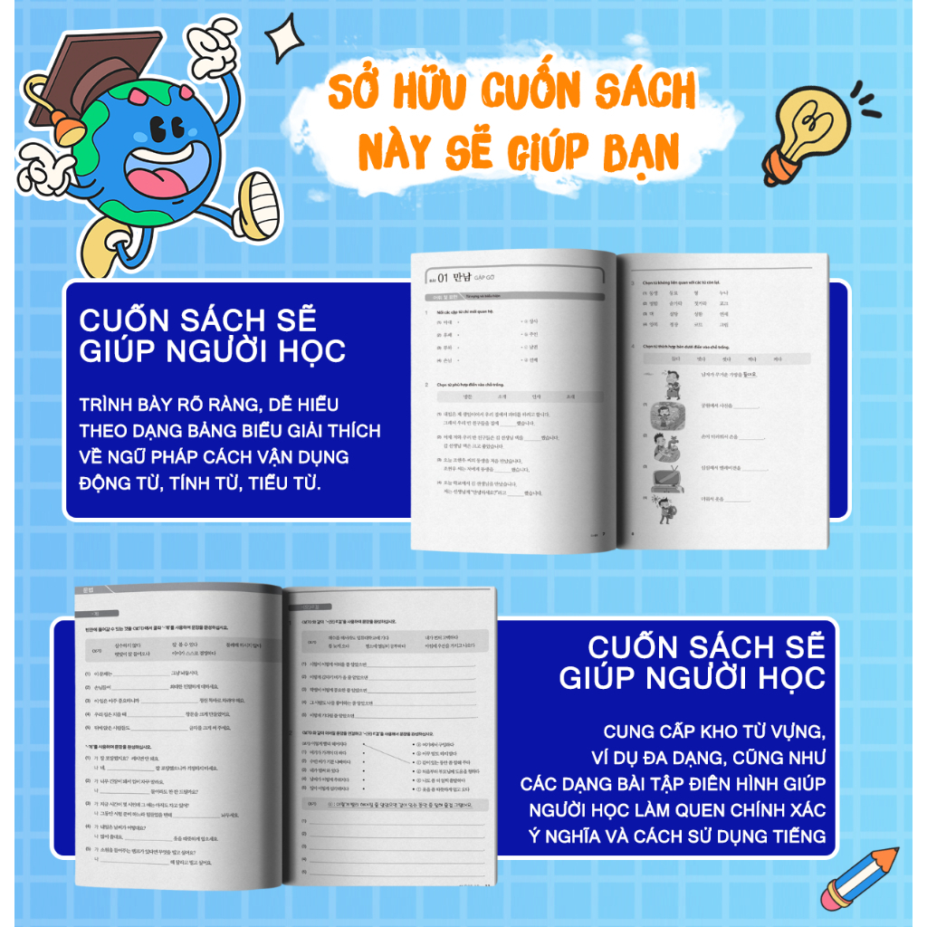 Sách - Tiếng Hàn Tổng Hợp Dành Cho Người Việt Nam - Cao Cấp 5 - Sách Bài Tập