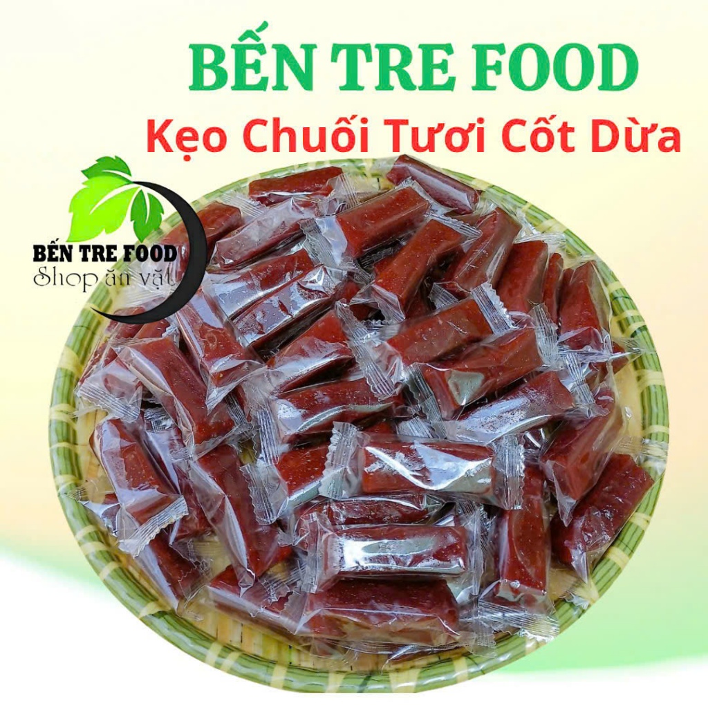Kẹo chuối tươi nguyên chất Bến Tre 1kg