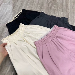 [ Hàng Mới ] Quần Bagyy Ren Gấu Dáng Thụng Có Túi Sau Chất Gió Kaki