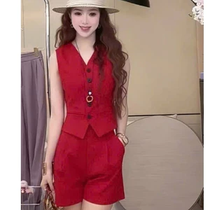 SET Gile Nữ Thời Trang KÈM Quần Thời Trang Vải COTTON Lạnh Thoáng Mát Dễ Mặc