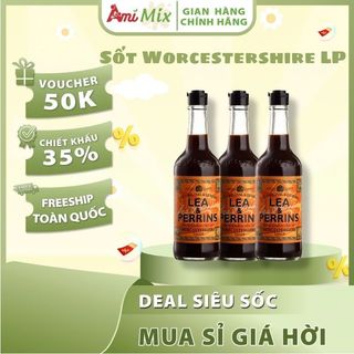 NƯỚC SỐT WORCESTERSHIRE LP 290 ML - HƯƠNG VỊ THANH NGỌT ĐẬM ĐÀ