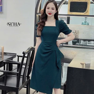 Đầm Nữ BODY Suông Nhúng Eo Cực Xinh Sang Chảnh Tôn Dáng Các Chị Em