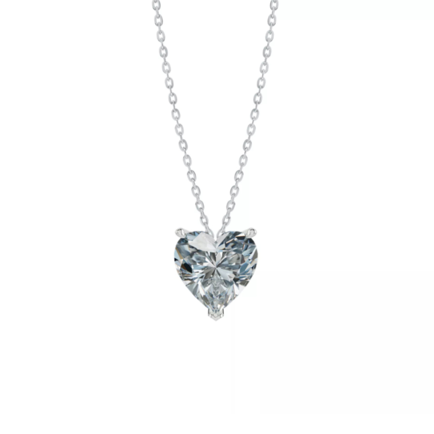 [CHAT TRƯỚC KHI ĐẶT] Mặt Dây Chuyền Tierra Heart Pendant MDA1103 Vàng 14K/ 18K, Đính Đá CZ Trái Tim 5.4mm