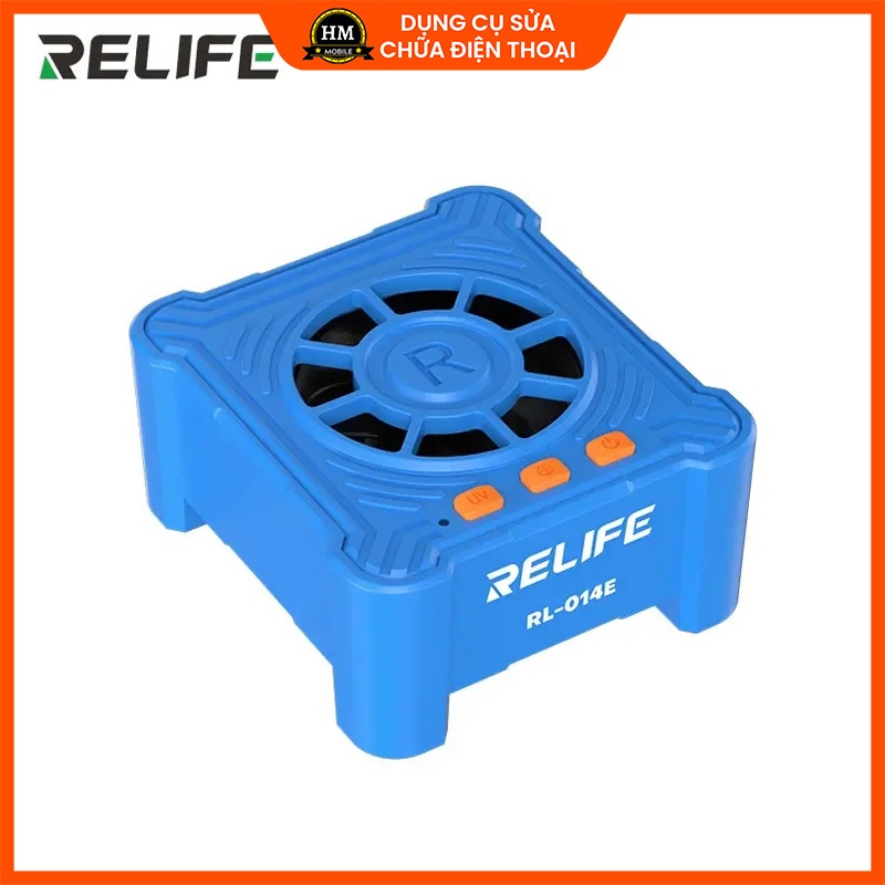 Đèn chiếu tia UV 2 trong 1 RELIFE RL-014E làm mát, sấy khô keo UV sửa chữa điện tử