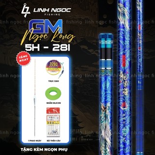 Cần Câu GM Ngọc Long 5h 28i Chuyên Rô Riếc Chép Cảm Giác Giữ Cá Tốt
