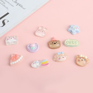 Set 14 Sticker, Charm 3D chủ đề Pizza DIY Mita gắn Dép Sục, Cá Sấu JB-14