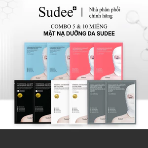[COMBO MIX] Mặt nạ Dưỡng da Collagen Sudee Mờ nám, Sáng da, Nâng cơ, Cấp ẩm cho da xỉn màu, Chống Oxy hóa