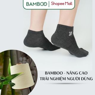 Tất sợi tre cổ thấp Bamboo chất liệu cao cấp, co giãn 4 chiều mát mẻ mùa hè ấm áp mùa đông