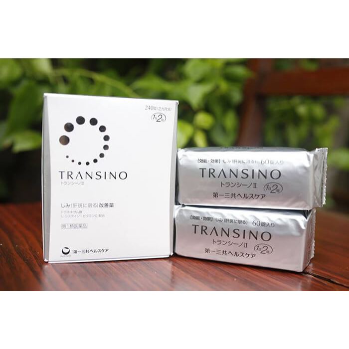 Viên uống mờ nám, trắng da Transino Nhật Bản 240 viên (Nội địa ...