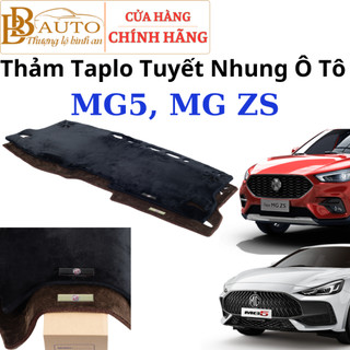 Thảm Taplo Ô Tô MG 5 AT, MG ZS Chất Tuyết Nhung Cao Cấp bảo vệ, trang trí taplo ô tô