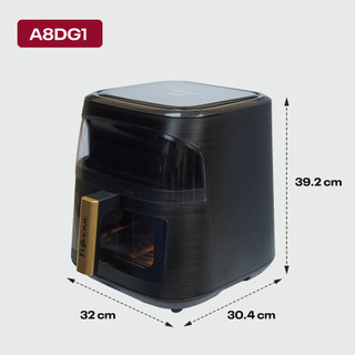 Nồi Chiên Không Dầu Fujihome 8 Lít A8DG1NEW – 11 Chế Độ Nấu, Chống Dính Cao Cấp
