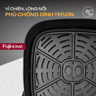 Nồi Chiên Không Dầu Fujihome 8 Lít A8DG1NEW – 11 Chế Độ Nấu, Chống Dính Cao Cấp
