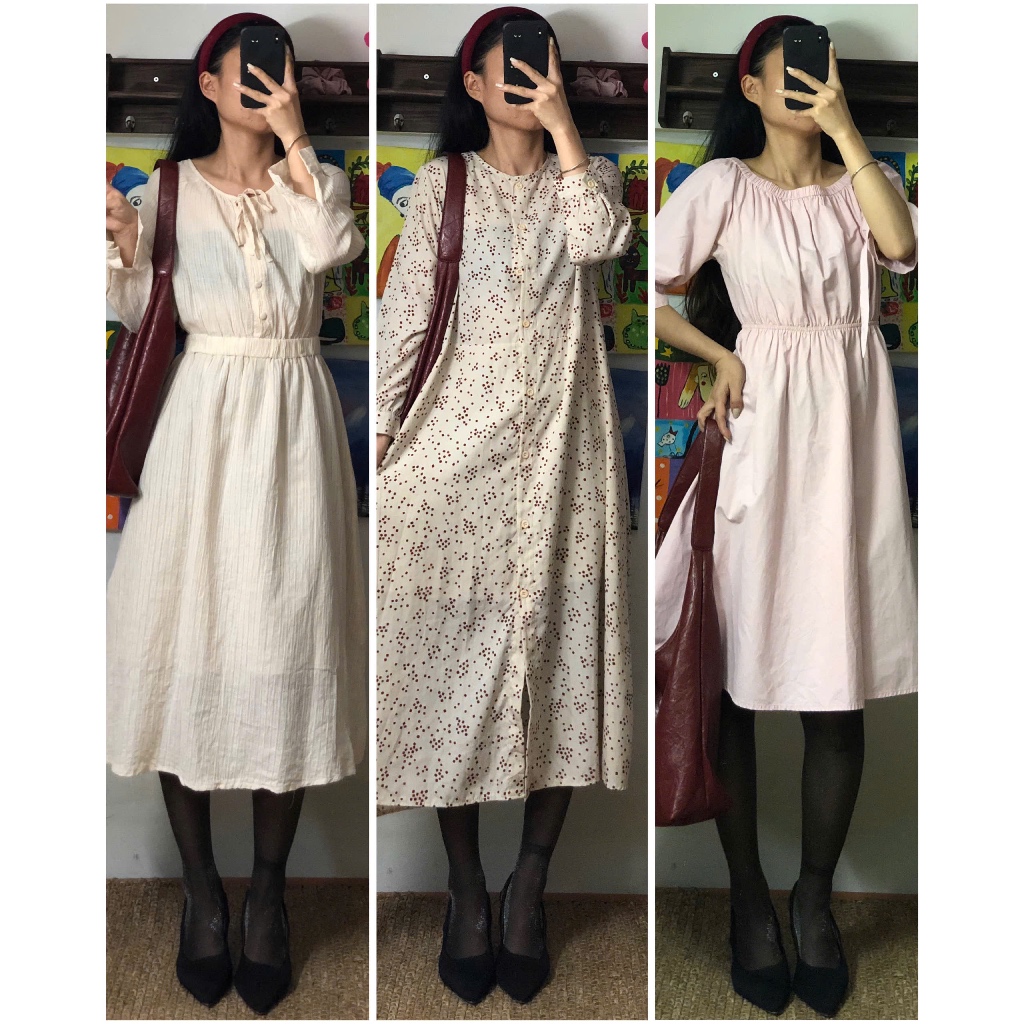 APRIL6 CLOTHING - Set bộ mix sẵn, đầm váy dáng dài 2hand [ig: april6_clothing]]