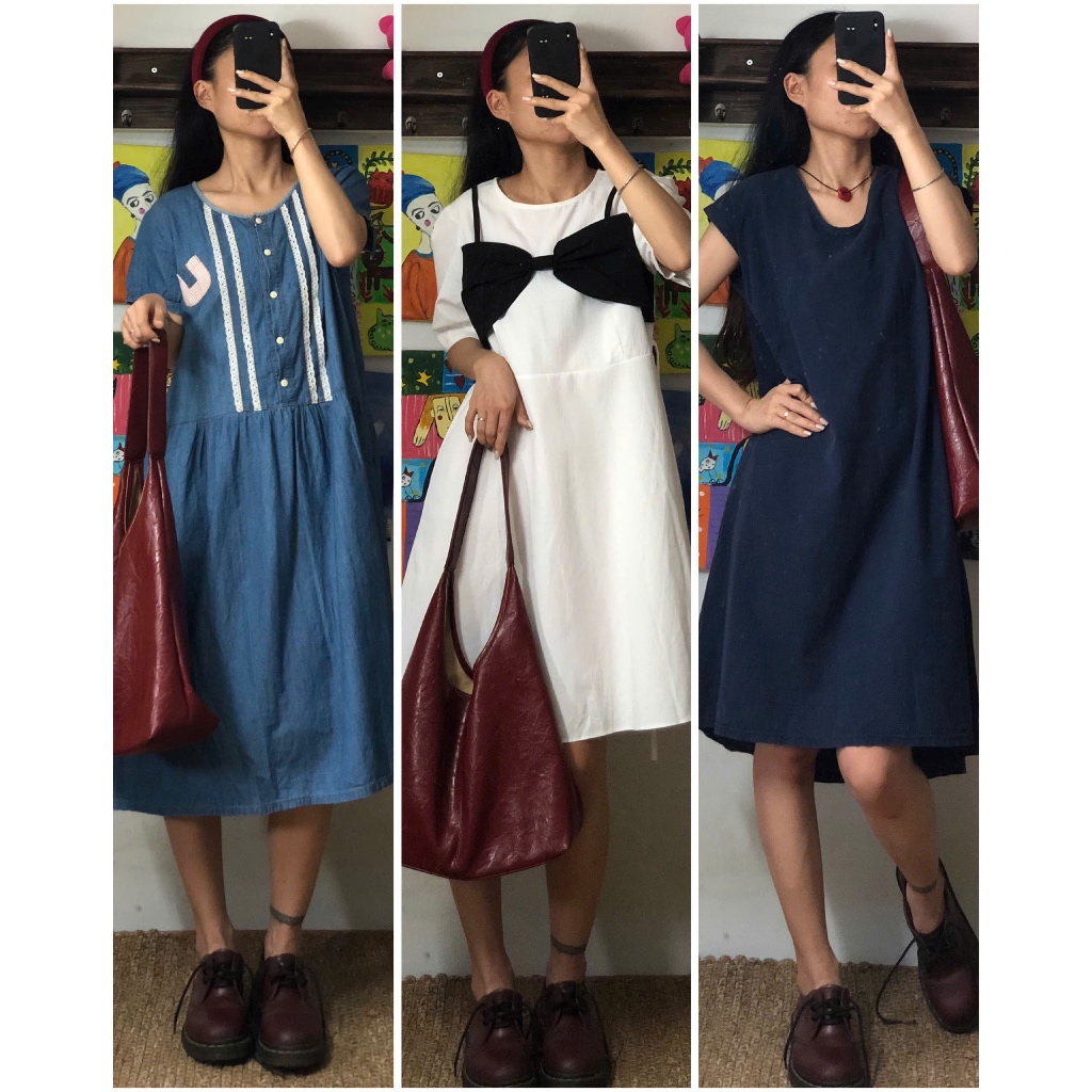 APRIL6 CLOTHING - Set bộ mix sẵn, đầm váy dáng dài 2hand [ig: april6_clothing]]