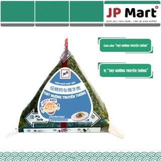 [Hỏa Tốc] COMBO -Cơm Nắm Thịt Nướng Truyền Thống Tam Giác 115g (Bộ Lục Vị)- JP Mart