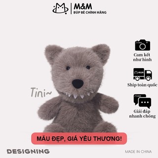 Sói Tiny bông mềm mại, búp bê dễ thương ôm ngủ giao từ kho Hà Nội