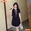 Set thiết kế BEMINE áo có cúc chân váy dáng chữ A ngắn có viền-ST430