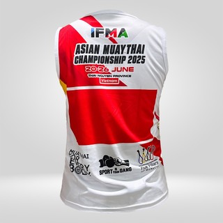 Áo Thun Muay Thái IFMA - Giải Muay Châu Á 2025, SEA Games 2025, Vải thun cao cấp
