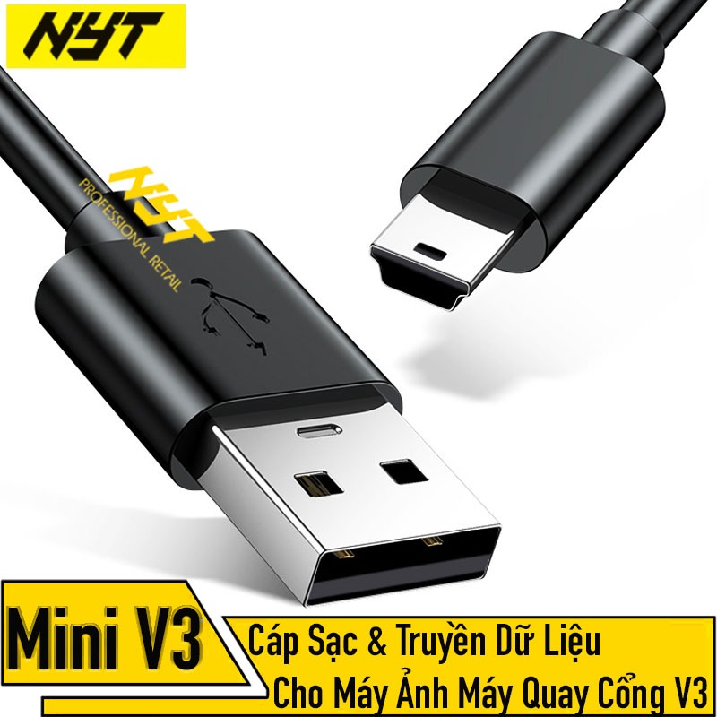 Dây Mini USB V3 Charge & Data Cho Máy Ảnh, MP3, MP4, DVR, Ổ Cứng vv NYT ...