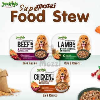 Snack cho chó Thịt hầm rau củ Super Food Stew Jerhigh hộp 200gr