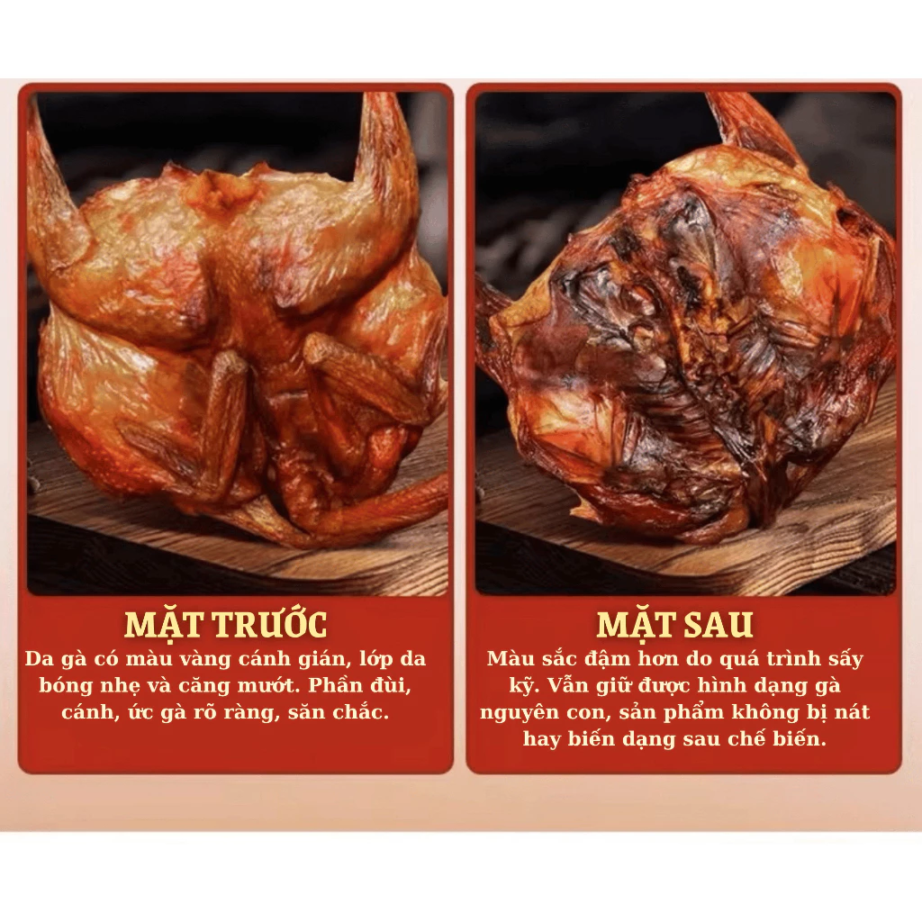 Gà sấy khô MINH CHÂU FOOD Gà nguyên con hương vị tê cay, gà sốt cay, đồ ăn vặt Snack Thức Ăn