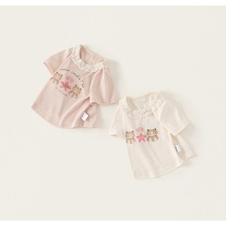 𝐀𝐩𝐫𝐢𝐥 𝐛𝐞́𝐛𝐞́ - MBang Tổng hợp áo thun cotton bé gái co giãn mát mẻ dễ thương mùa hè