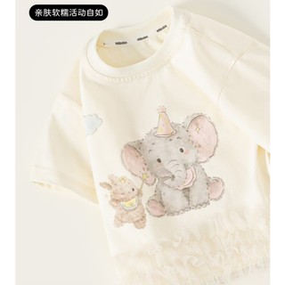 𝐀𝐩𝐫𝐢𝐥 𝐛𝐞́𝐛𝐞́ - MBang Tổng hợp áo thun cotton bé gái co giãn mát mẻ dễ thương mùa hè