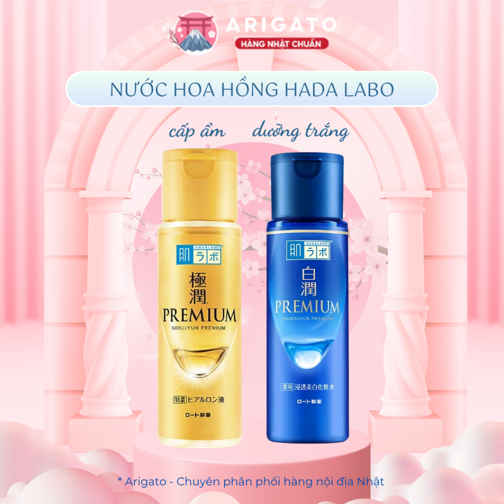 Nước Hoa Hồng Hada Labo Premium & Perfect White Nhật Bản – Cấp Ẩm ...