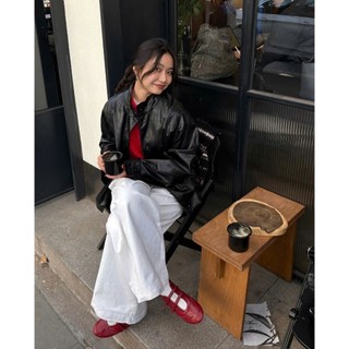 Giày thời trang nữ da PU tổng hợp dệt vải đế cao su dễ thương đáng yêu trẻ trung năng động