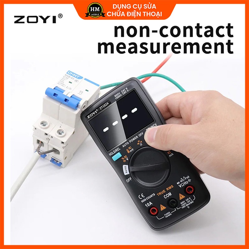 Đồng hồ vạn năng ZOYI ZT102A 3W cầm tay