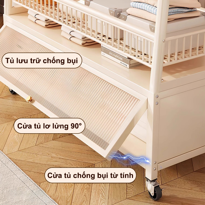 𝐎𝐥𝐢𝐟𝐞 Giá Treo Quần Áo Đa Chức Năng Móc Treo Đồ Phòng Ngủ Chữ A Giá Phơi Quần Áo