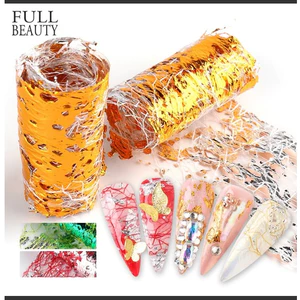 Lưới nhũ miếng trang trí móng