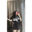 Áo Thun Chuottrang Hình In Sắc Nét Form Rộng Unisex Nam Nữ Chất Vải Cotton Dày Dặn