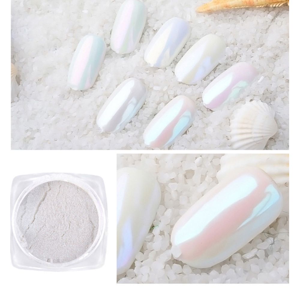 Bột màu ngọc trai, bột tráng gương làm móng siêu đẹp