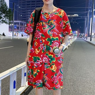 [Mã DOTHIEN30 giảm 30K đơn 50K] [MẪU MỚI] Đồ Mặc Nhà Thể Thao Nam Nữ bigsize, Set bộ đi chơi In Hoa Lá Cành Chúc Tết
