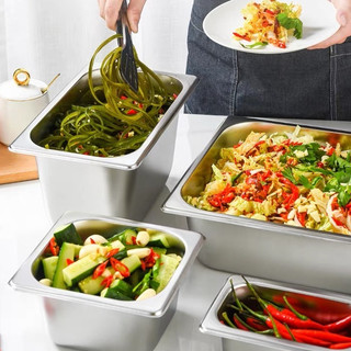 Nắp khay Nắp inox Có khoét lỗ đựng thạch topping trà sữa chất liệu inox nhiều kích thước Chubby Chef