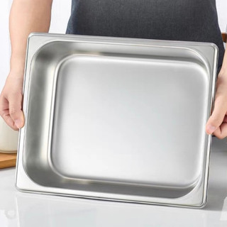 Nắp khay Nắp inox Có khoét lỗ đựng thạch topping trà sữa chất liệu inox nhiều kích thước Chubby Chef