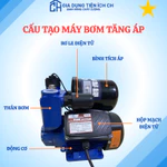 Máy Bơm Tăng Áp Điện Tử Dophi Công Suất 150W 200W Máy Bơm Tăng Áp Điện Tử Thông Minh Có Rơ Le Cảm Biến Tự Động Ngắt CH — ảnh 2